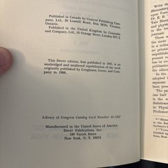 The Scientific Papers of J.Willard Gibbs, Volumes 1 and 2
