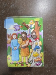 Grolier The Beginners Bible Flash Cards in Box Christian Kids Homeschool Sunday