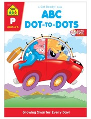 School Zone ABC Dot-to-Dots Workbook: 32 Pages, Preschool, Kindergarten,…