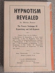 The Science of Hypnotism from Compilation L. E. Young 1953 Revised Melvin Powers