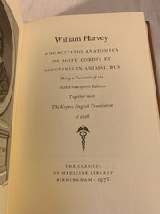 William Harvey DE MOTU CORDIS Classics of Medicine Library 1978 Near Mint