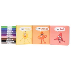 A Case of Colourblocks 12 Mini Books Box Set – Ages 0-5 – Board book