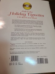 FULL-COLOR HOLIDAY VIGNETTES -CD ROM AND BOOK By DOVER