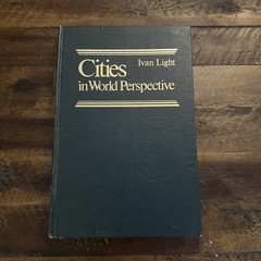 Vintage Cities In World Perspective Hardcover Book Ivan Light 1983