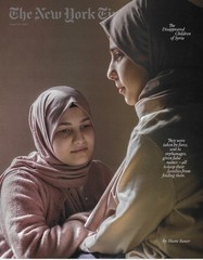 NEW YORK TIMES MAGAZINE August 24 2025 CHILDREN OF SYRIA al-Assad CHRIS VOSS