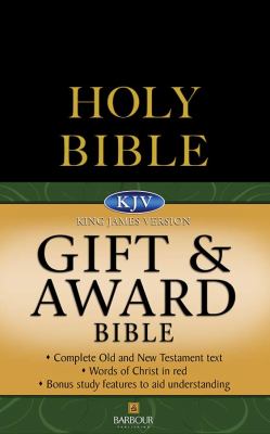 Holy Bible: King James Version, Black, Gift & Award
