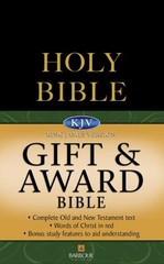 Holy Bible: King James Version, Black, Gift & Award