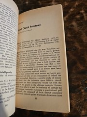 God’s Blueprint For A Church A Study Of Baptist Distinctives Kenneth Good 1974