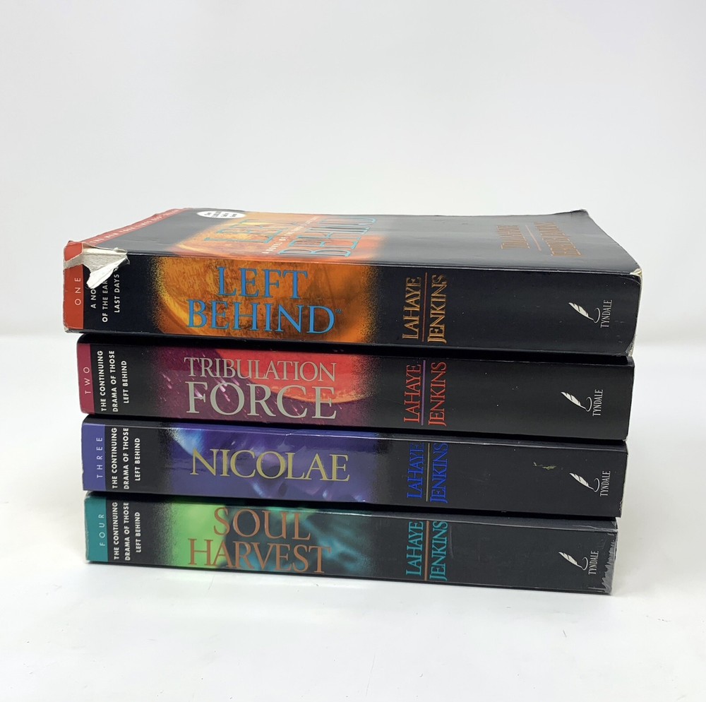 Lot Left Behind Series by Tim LaHaye/Jerry Jenkins (Books 1-4) Trade Paperback
