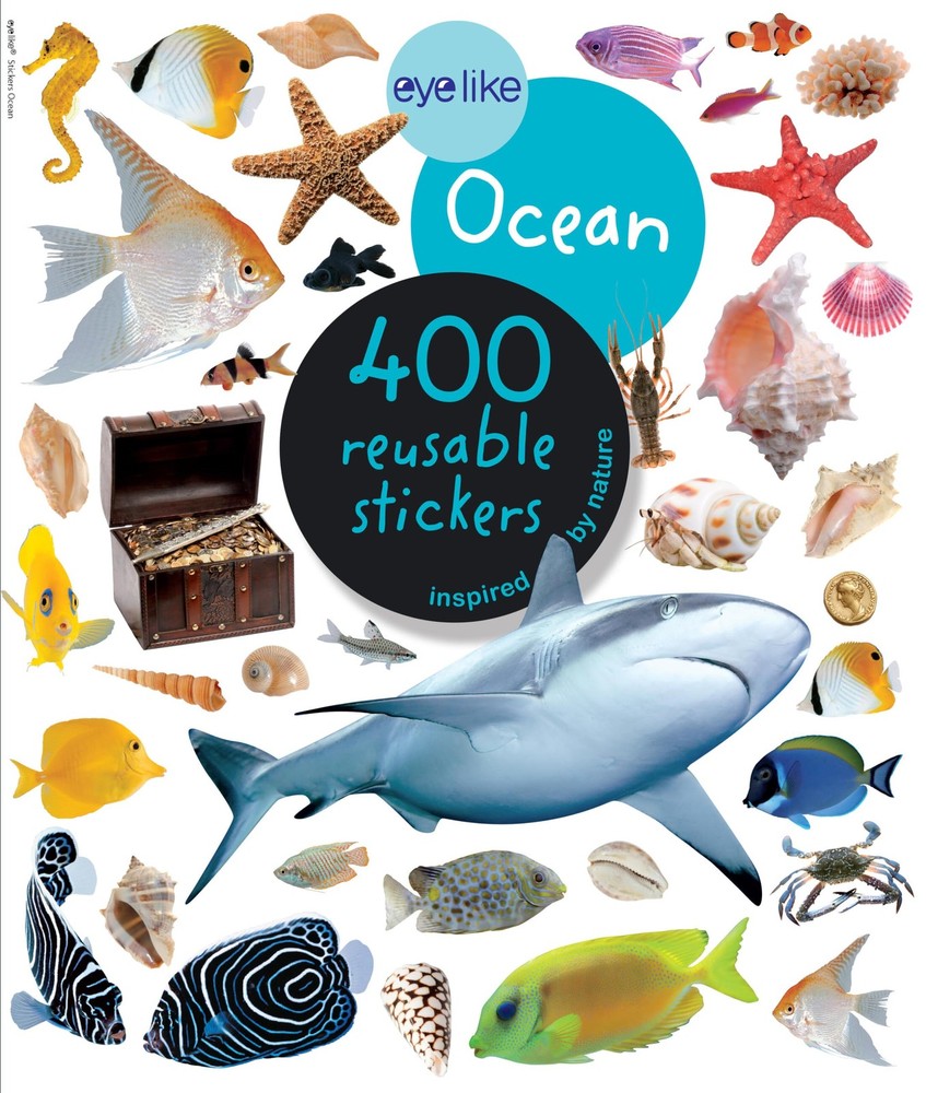 Eyelike Stickers: Ocean – paperback Workman Publishing