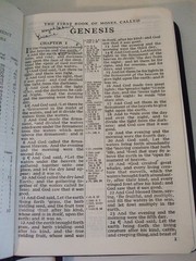Black Morocco Leather Bible KJV published Eyre & Spottiswoode/Harper late 1950s?