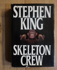 Vintage Skeleton Crew Stephen King G P Putnam’s Sons Black HC DJ 1985 USA-v good