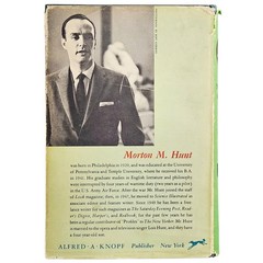 The Natural History of Love by Morton W. Hunt First Edition Hardcover w DJ