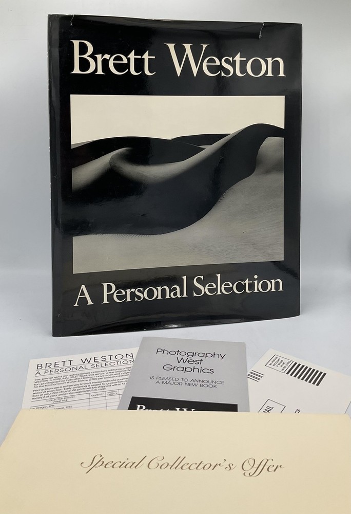 Vintage Brett Weston A Personal Selection First Edition Hardcover 1986