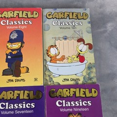 Garfield Classics Volume 3 4 5 8 10 11 13 14 17 19 Jim Davis Paperback Book Lot