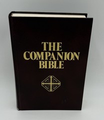 The Companion Bible King James Version Hard Cover Burgundy Kregel Bullinger