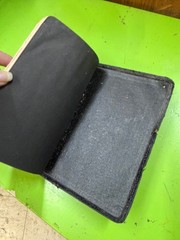 Vintage Cambridge Concordance Holy Bible Black Hand-Grained Morocco Leather Line
