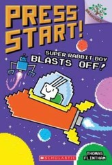 Super Rabbit Boy Blasts Off!: A Branches Book (Press Start! #5) – VERY GOOD