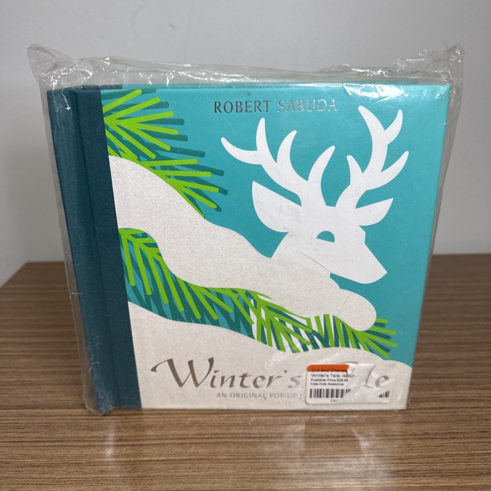 SEALED Winters Tale Pop Up Book A Classic Pop-up Robert Sabuda Children’s Story