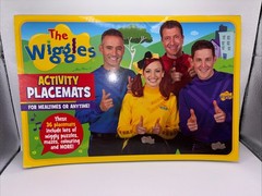 The Wiggles 2014 Coloring & Activity Placemats Book Unused 36 Pages