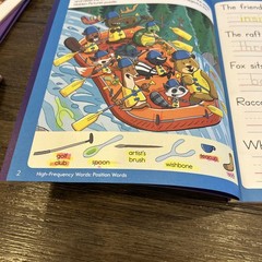 Set of 4,Highlights Kindergarten Success 15 Minutes a Day Learning Fun Workbooks