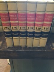 Federal Reporter Law Books – Lot of 10 – multiple lots – Free Shipping