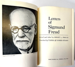 Letters of Sigmund Freud, Ernest L Freud, ed. 1960 HCDJ 1st ed 1st print w Mylar