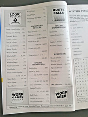 Lot of 2 Classic Variety Puzzles Plus Crosswords by Penny Press – Jumbo Specials