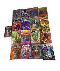 Goosebumps RL Stine Book Lot Of 17 Multiple Titles Preowned Horror Scary Stories