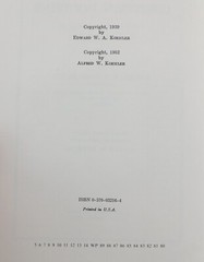 Christian Doctrine Summary 1971 Hardcover by Edward W A Koehler Concordia