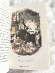 GIFT WRAPPED🎁A Christmas Carol Charles Dickens Silk Binding 1st Edition Replica