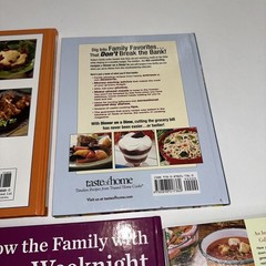 Taste of Home Cookbooks For Busy Moms Lot Of 5 – Tons of Recipes – Hardcover