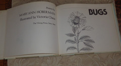 Bugs : Poems By Mary Ann Hoberman 1976 HC 1st ED in Dust Jacket RARE SIGNED!