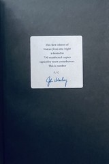 Voices from the Night ~ John Maclay ~ 1st Ed HC ~ Presentation Copy ~ Signed!