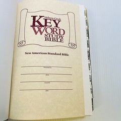 NASB Hebrew-Greek Key Word Study Bible – Hardcover AMG Publishers