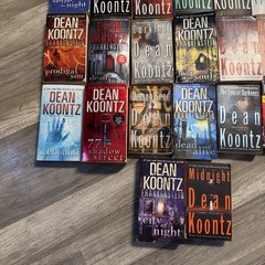 Lot of 23 books by Dean R. Koontz – paperback Multiple Titles Collection