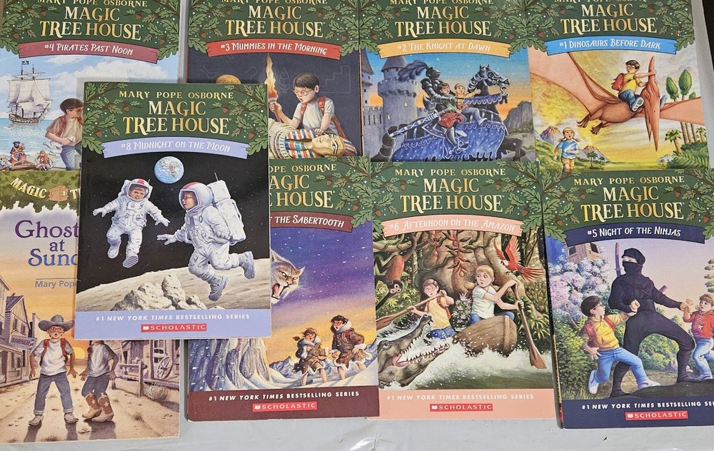 Lot of 9 Childrens Books All Different Magic Tree House by Mary Pope Osborne