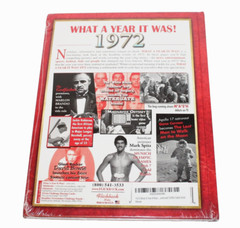 1972 What A Year It Was Book Birthday Coffee Table Flickback Gift HC NEW
