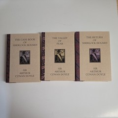 Lot of 9 Sir Arthur Conan Doyle Sherlock Holmes Hardcover Book Club Edition