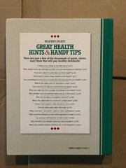 Great Health Hints And Handy Tips by Reader’s Digest (1994, Hardcover)