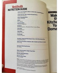 Men’s Health Nutrition Guide 2010 – OLD NEW STOCK – NEVER BEEN READ – 176 Pages
