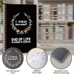 End-of-Life Planner, Now That I’m Dead, Guided Final Estate Arrangements