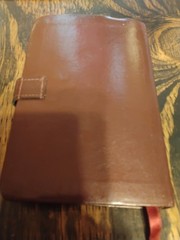 Slimline Reference Bible NLT New Living Translation by Tyndale Burgundy leather