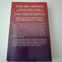 Major Bible Prophecies John F Walvoord 1991 Christian Prophecy Ex-Library PB