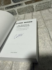Access Denied For Reasons of National Security by Cathy O’Brien – SIGNED!