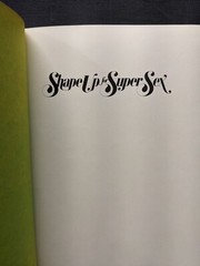 SHAPE UP FOR SUPER SEX By Mary Ann Crenshaw *1st ed HC DJ*