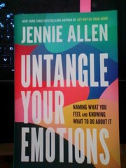 Untangle Your Emotions: 2024 WaterBrook Hardcover by Jennie Allen FIRST ED
