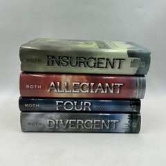 Veronica Roth Divergent/Insurgent/Allegiant/Four 4-Book Hardcover Set Assorted