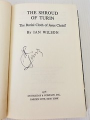 Ian Wilson The Shroud of Turin 1978 Hardcover Religious History Illustrated