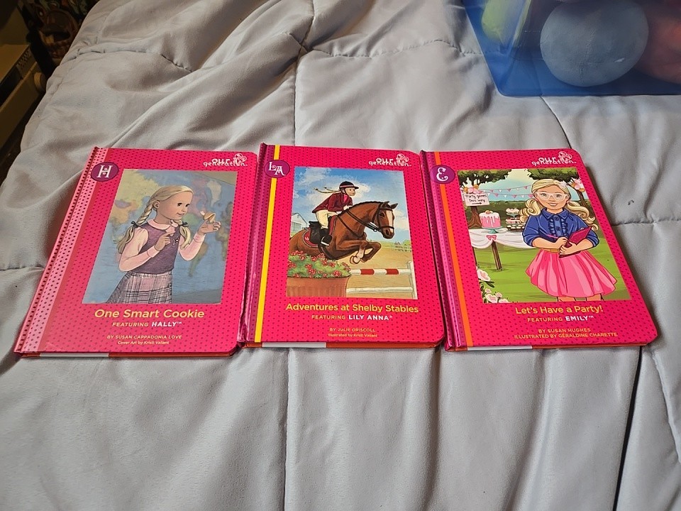Our Generation Book Lot Of 4 Books 1,3,6,37